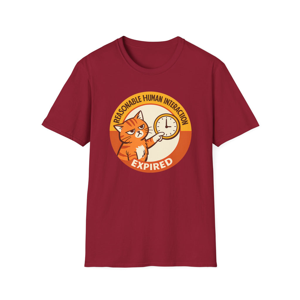 Reasonable Human Interaction Expired T-Shirt