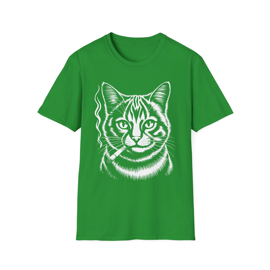 Cat Smoking T-Shirt