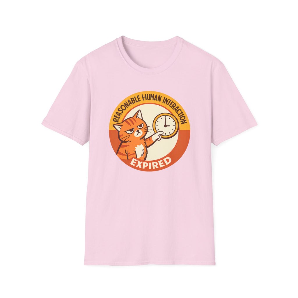 Reasonable Human Interaction Expired T-Shirt