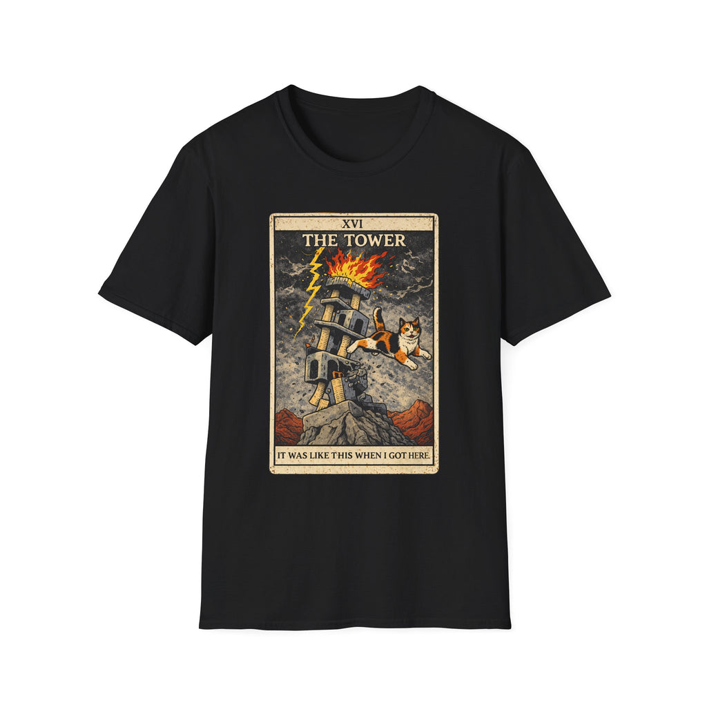 Tarot - The Tower T-Shirt