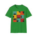 Retro Cat Peeking T-Shirt