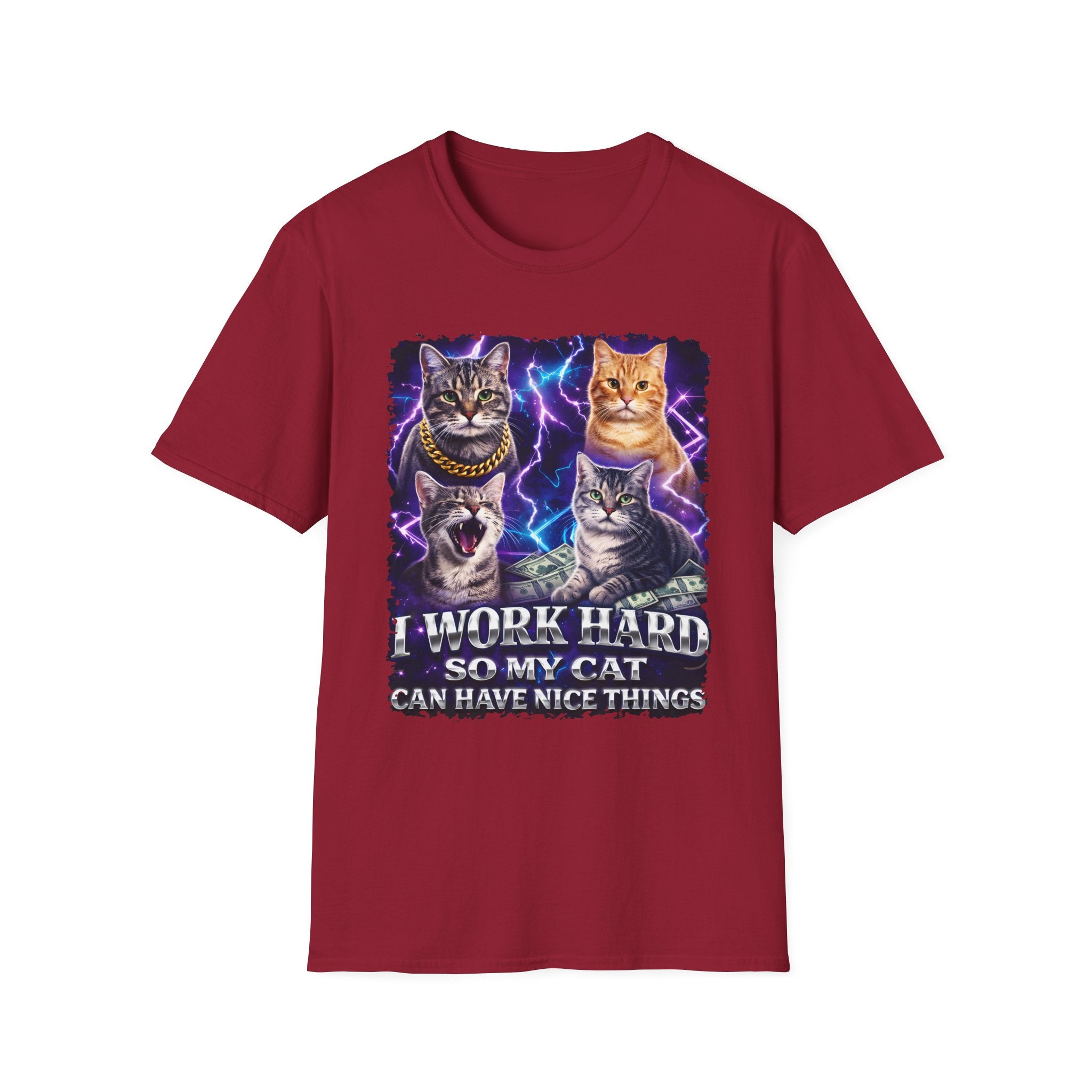 I Work Hard So My Cat Can Have Nice Things T-Shirt