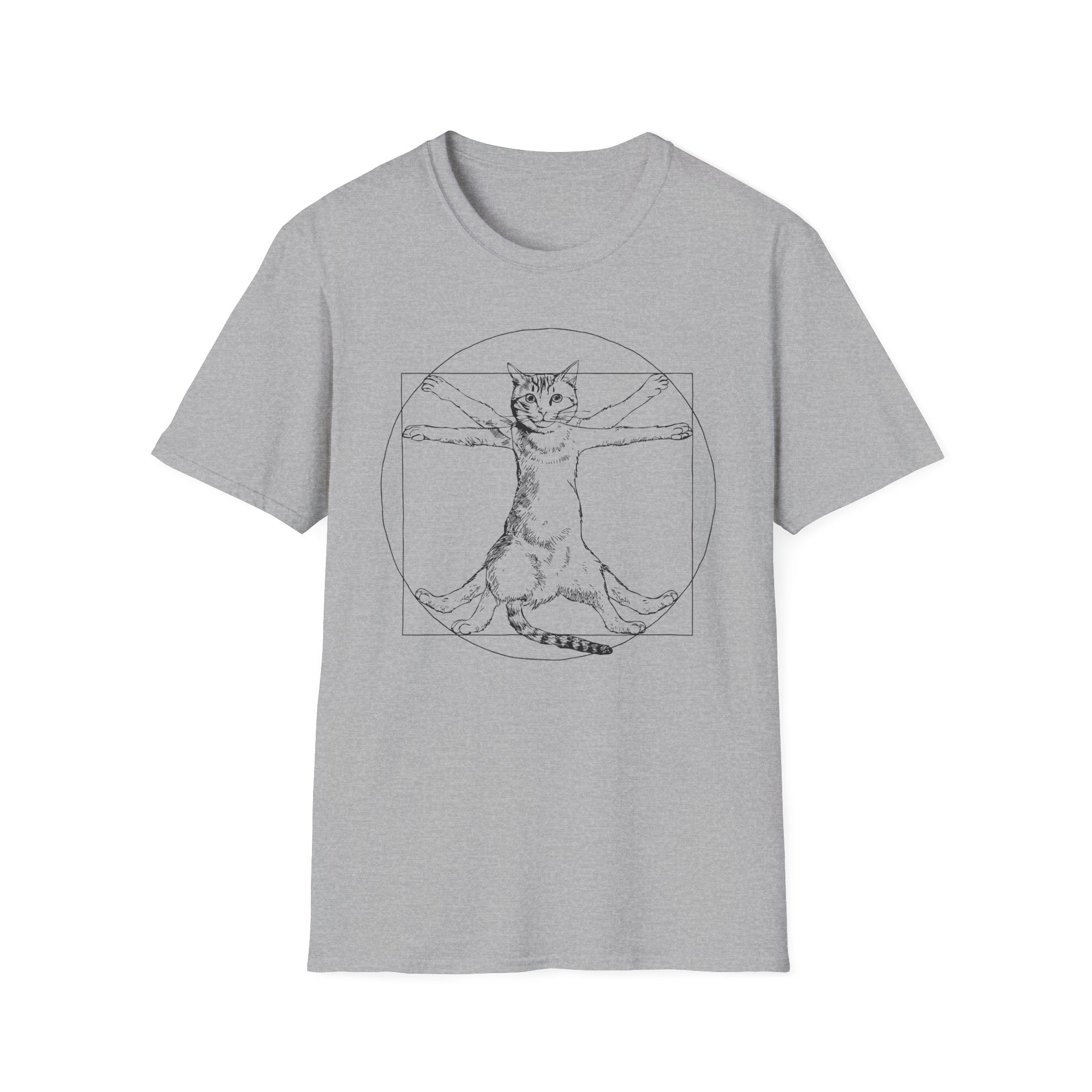 Vitruvian Cat T-Shirt
