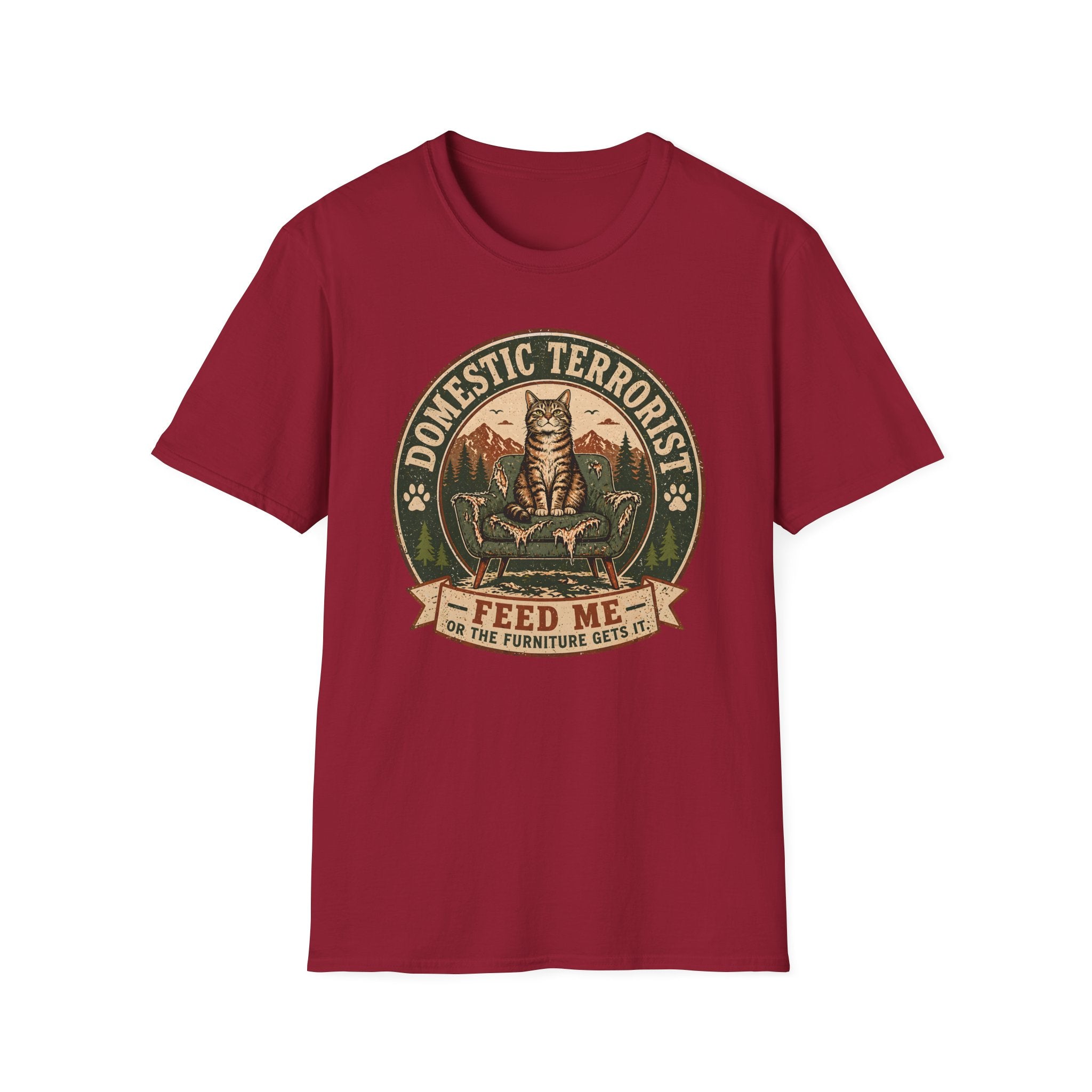 Feed Me Or The Furniture Gets It T-Shirt