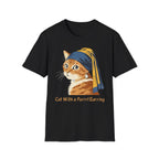 Cat With a Purrrl Earring T-Shirt