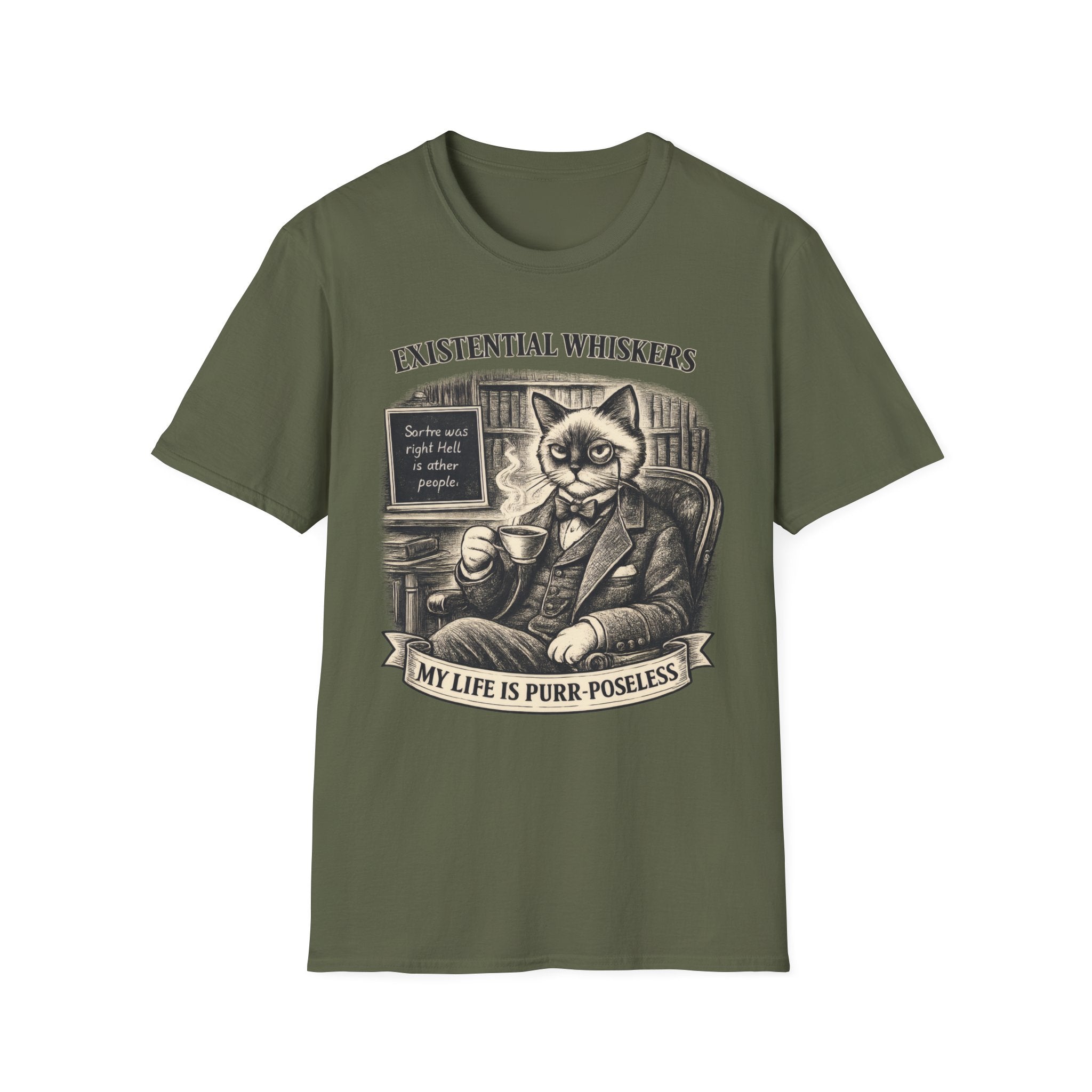 Existential Whiskers T-Shirt