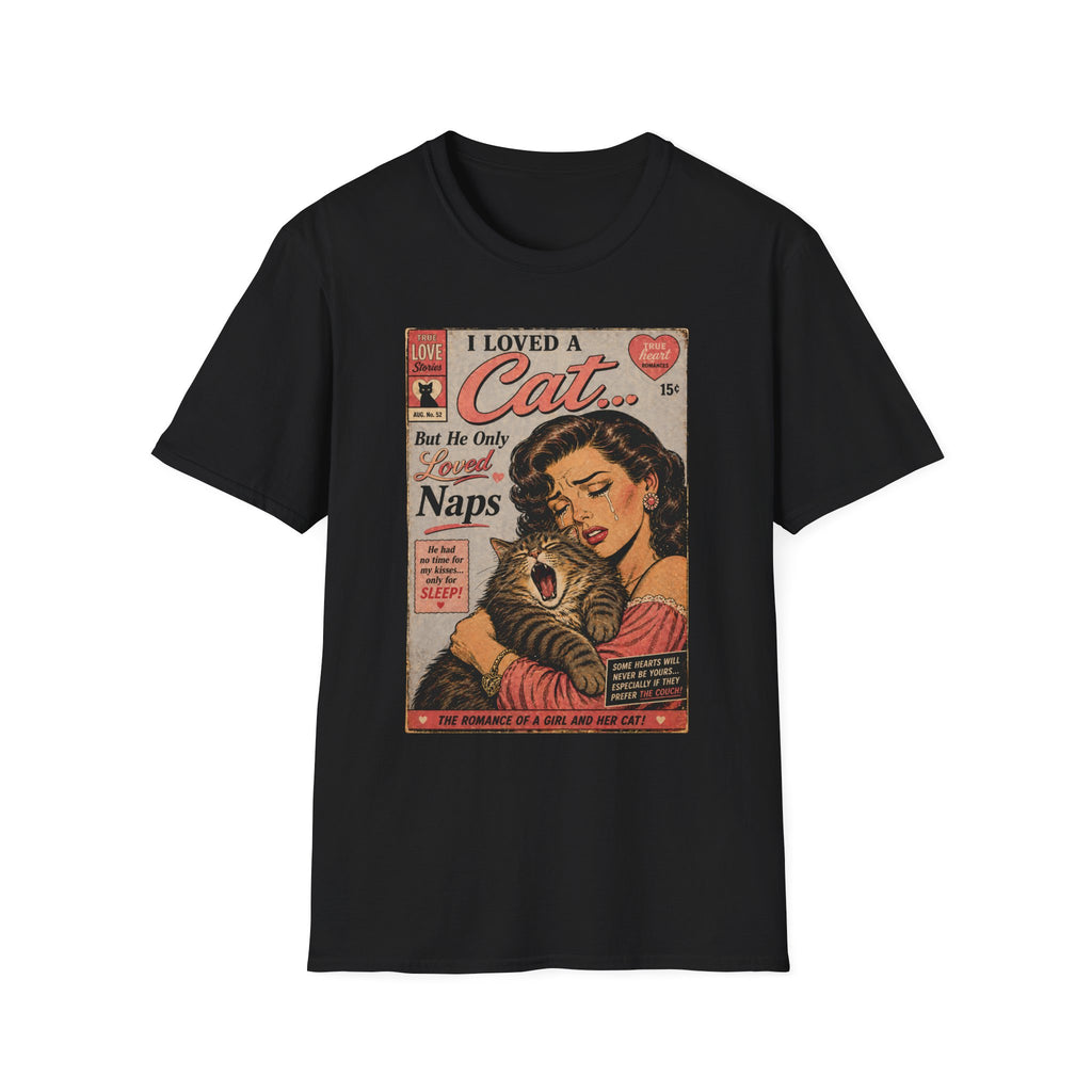 Cat's Pulp Romance Stories T-Shirt