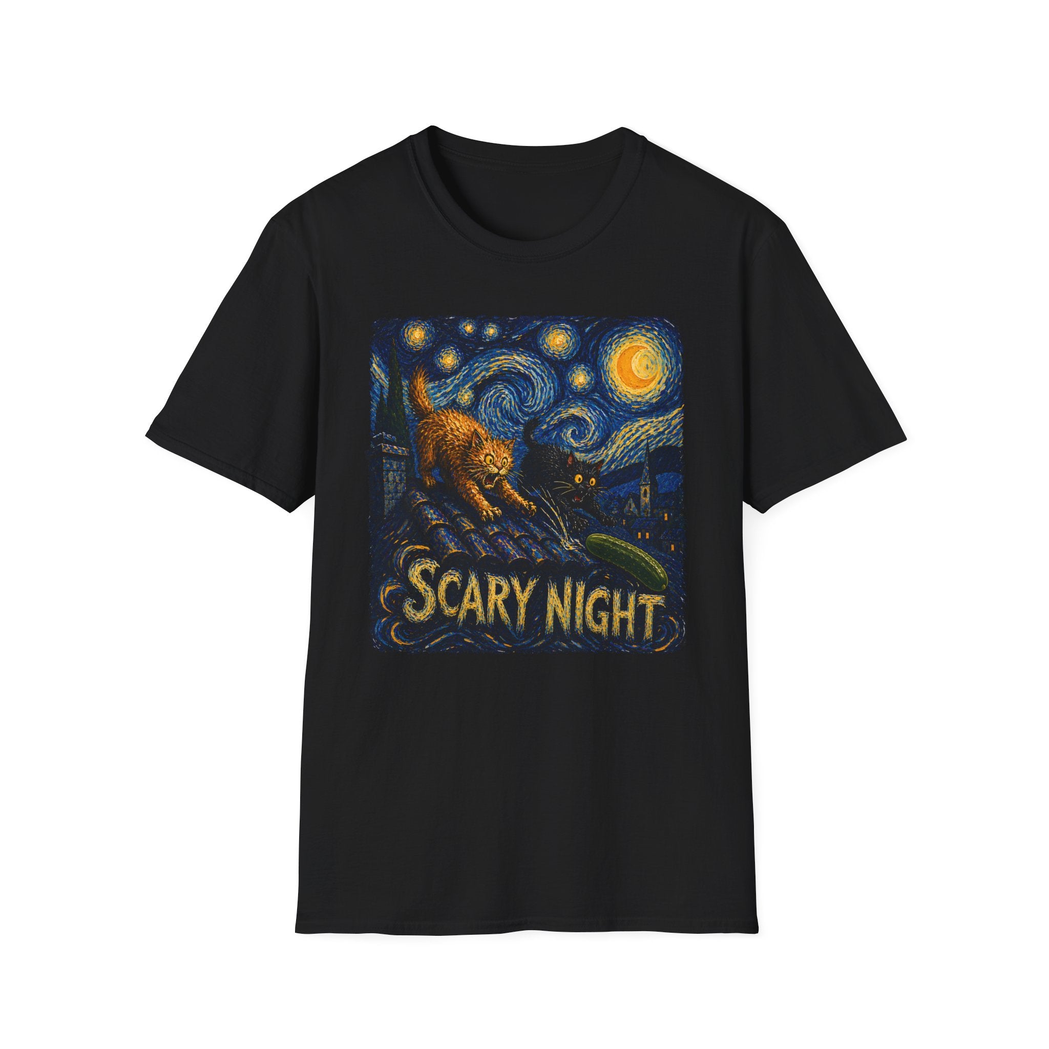 Starry Night, Scary Night T-Shirt