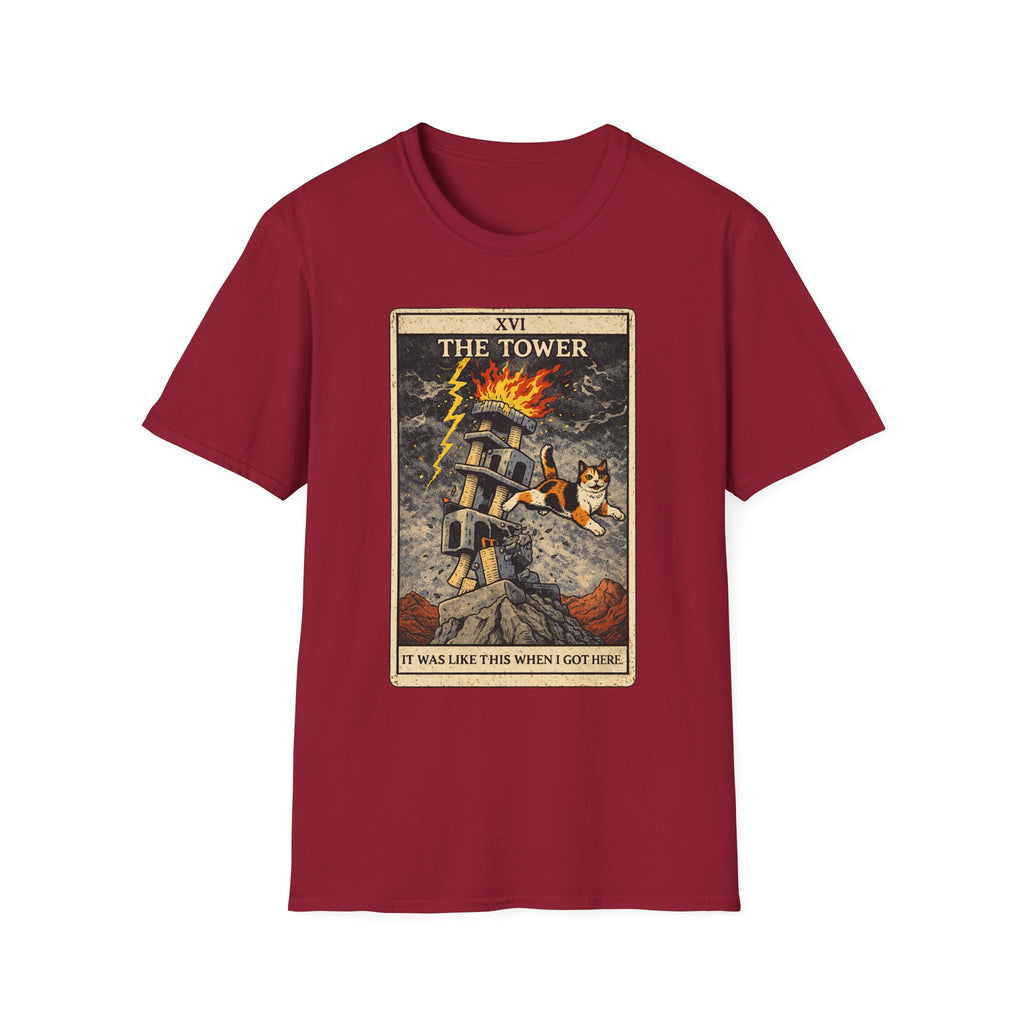 Tarot - The Tower T-Shirt