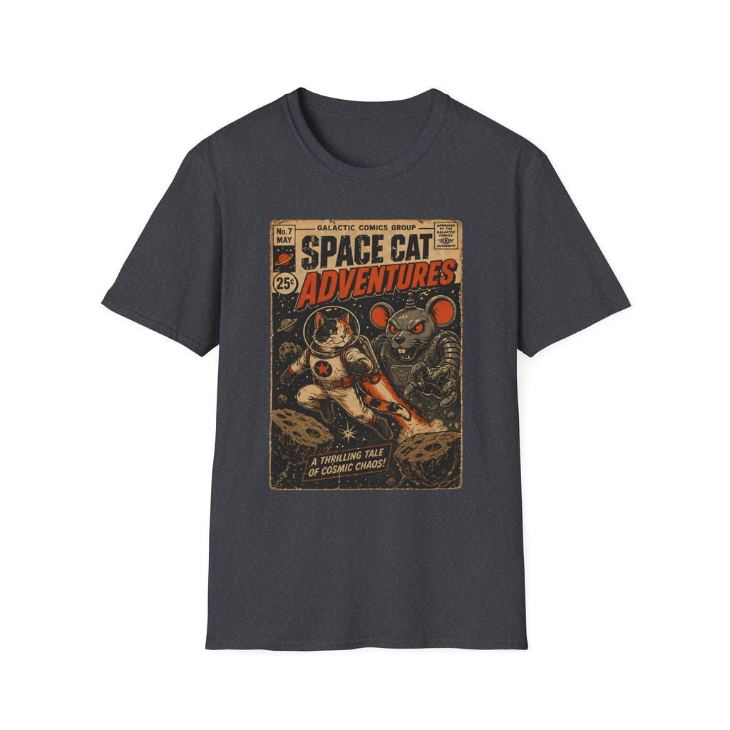 Cat's Pulp Space Stories T-Shirt