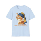 Cat With a Purrrl Earring T-Shirt