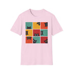 Retro Cat Peeking T-Shirt