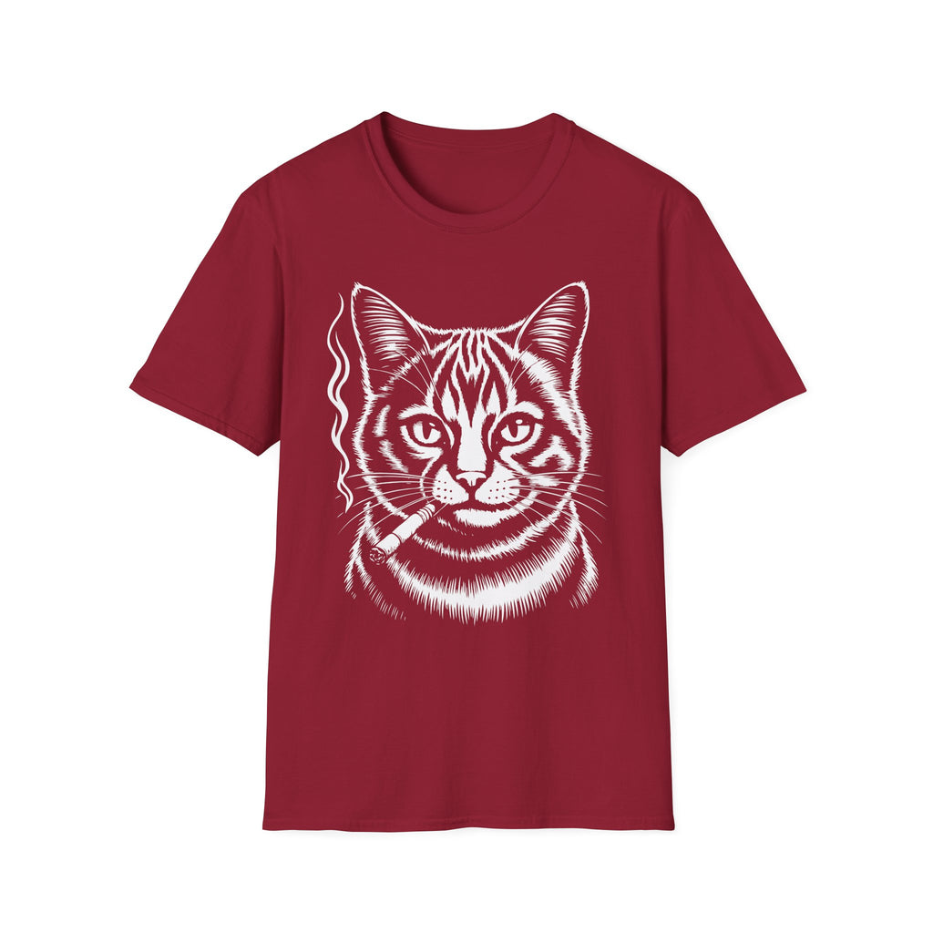 Cat Smoking T-Shirt