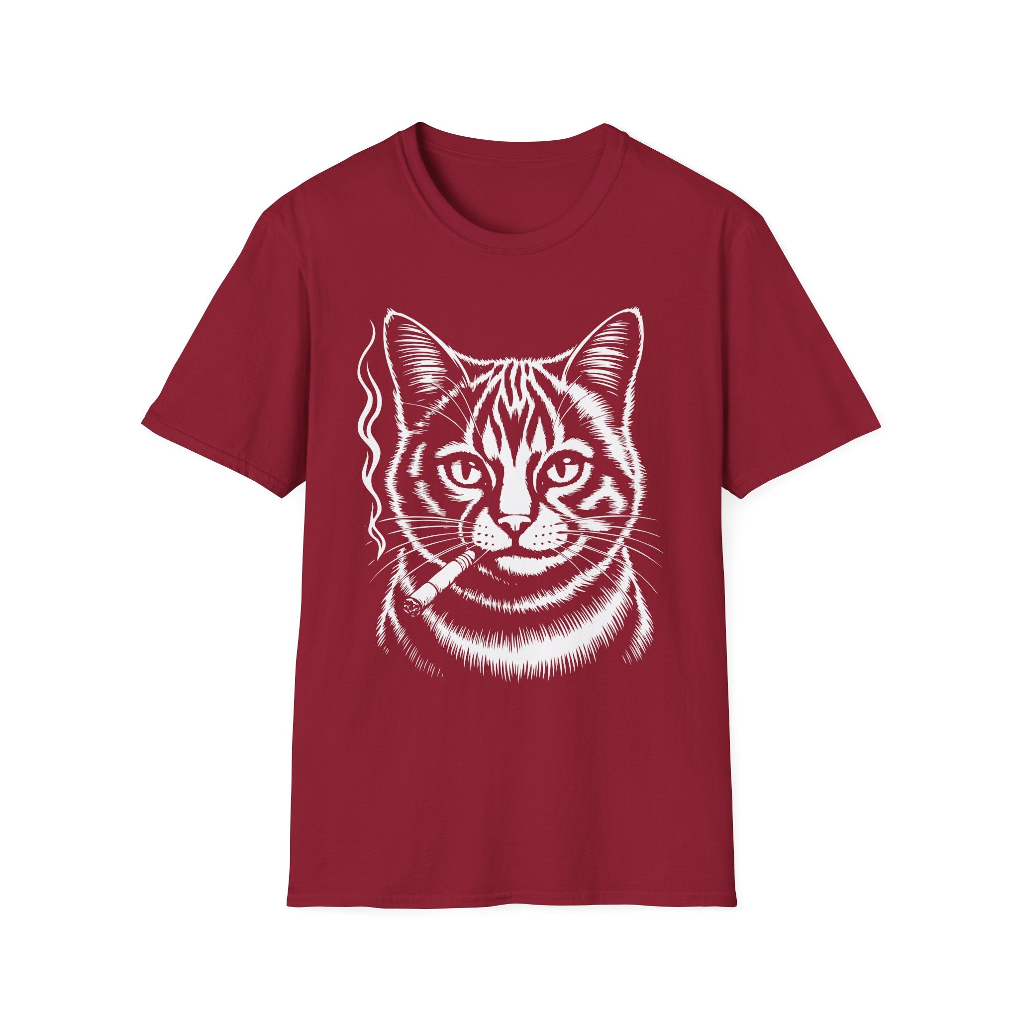 Cat Smoking T-Shirt