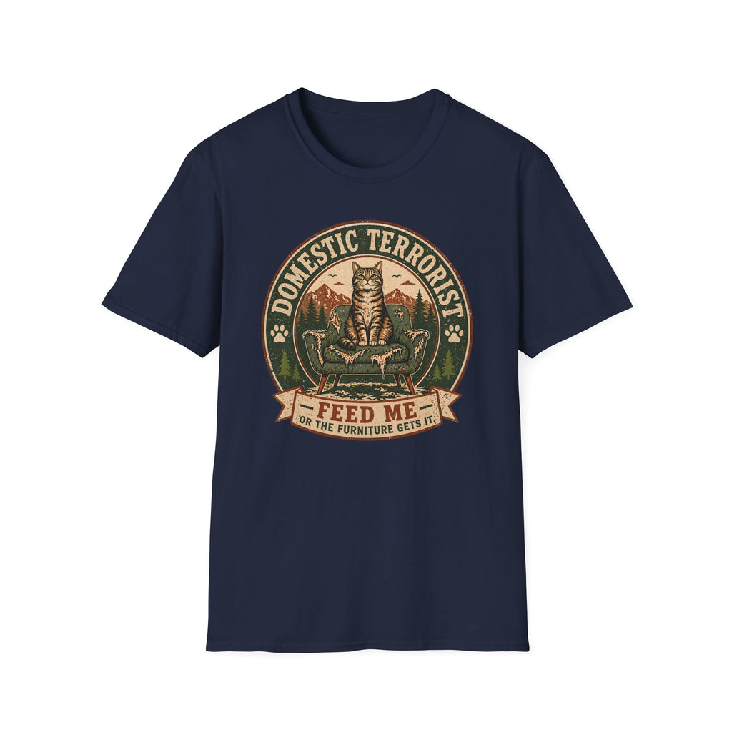 Feed Me Or The Furniture Gets It T-Shirt