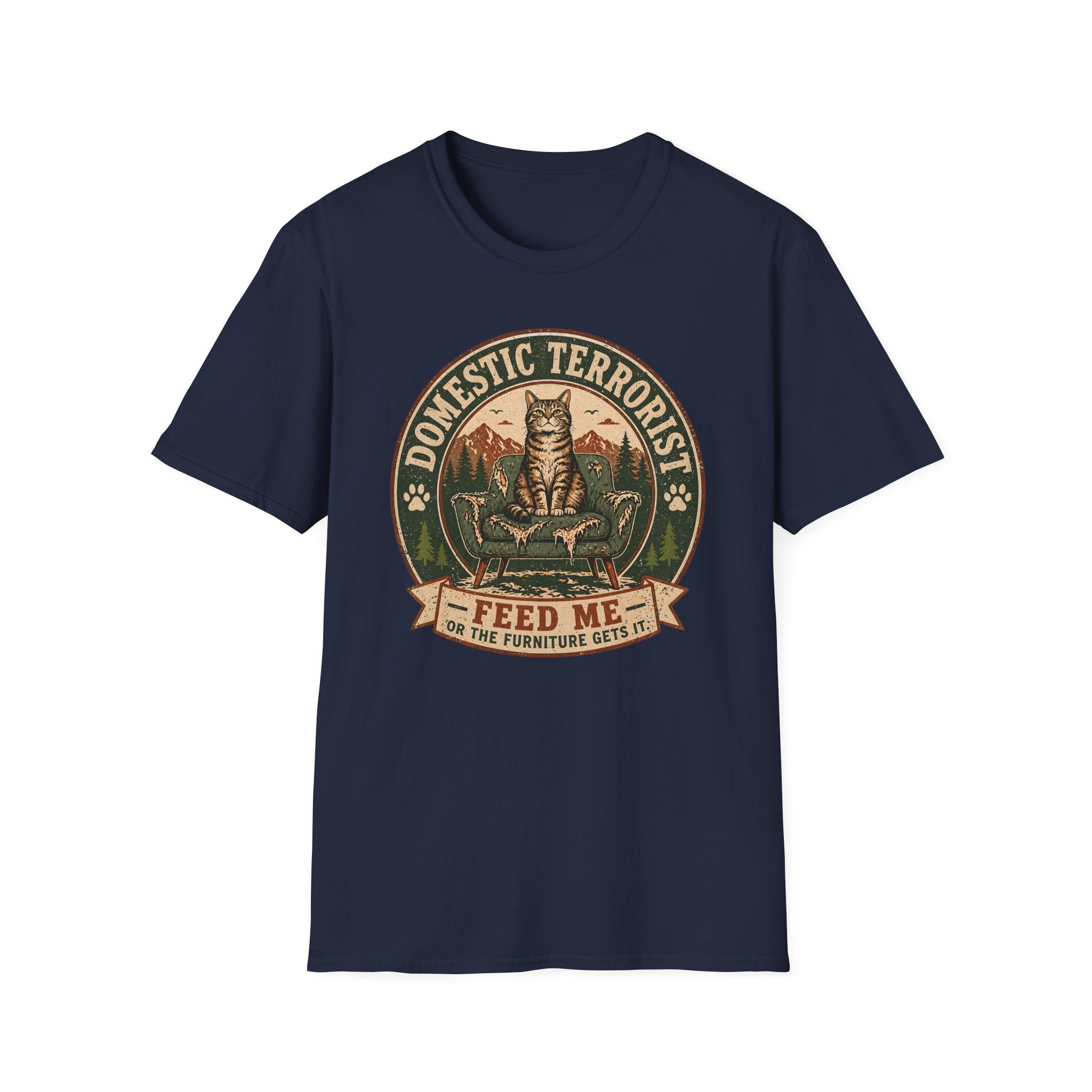 Feed Me Or The Furniture Gets It T-Shirt