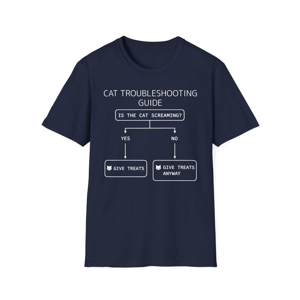 Cat Troubleshooting Guide T-Shirt