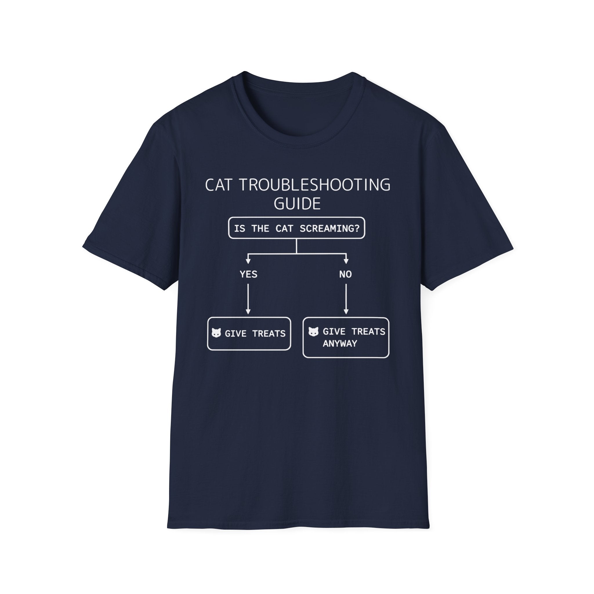 Cat Troubleshooting Guide T-Shirt