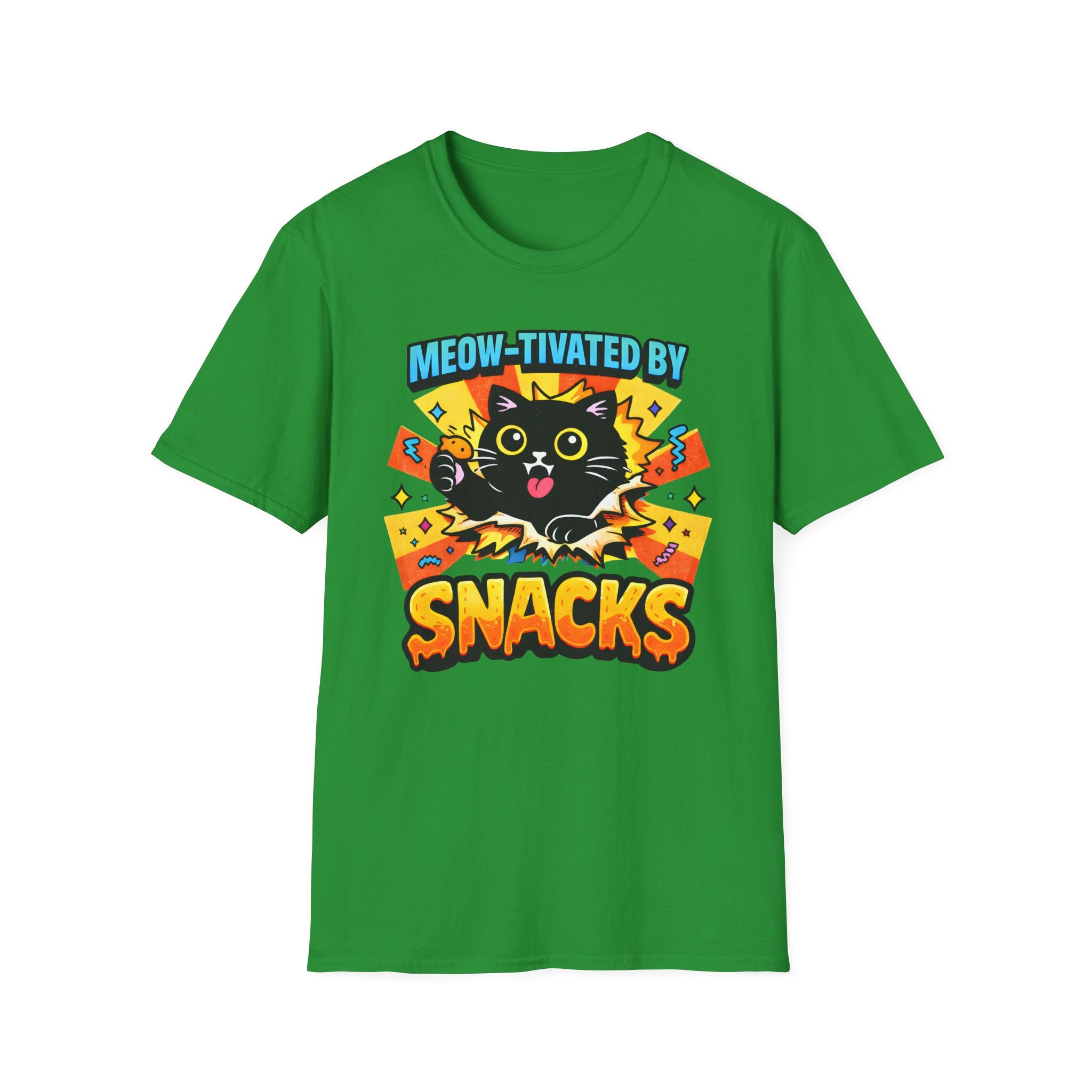 Meow-tivated By Snacks T-Shirt