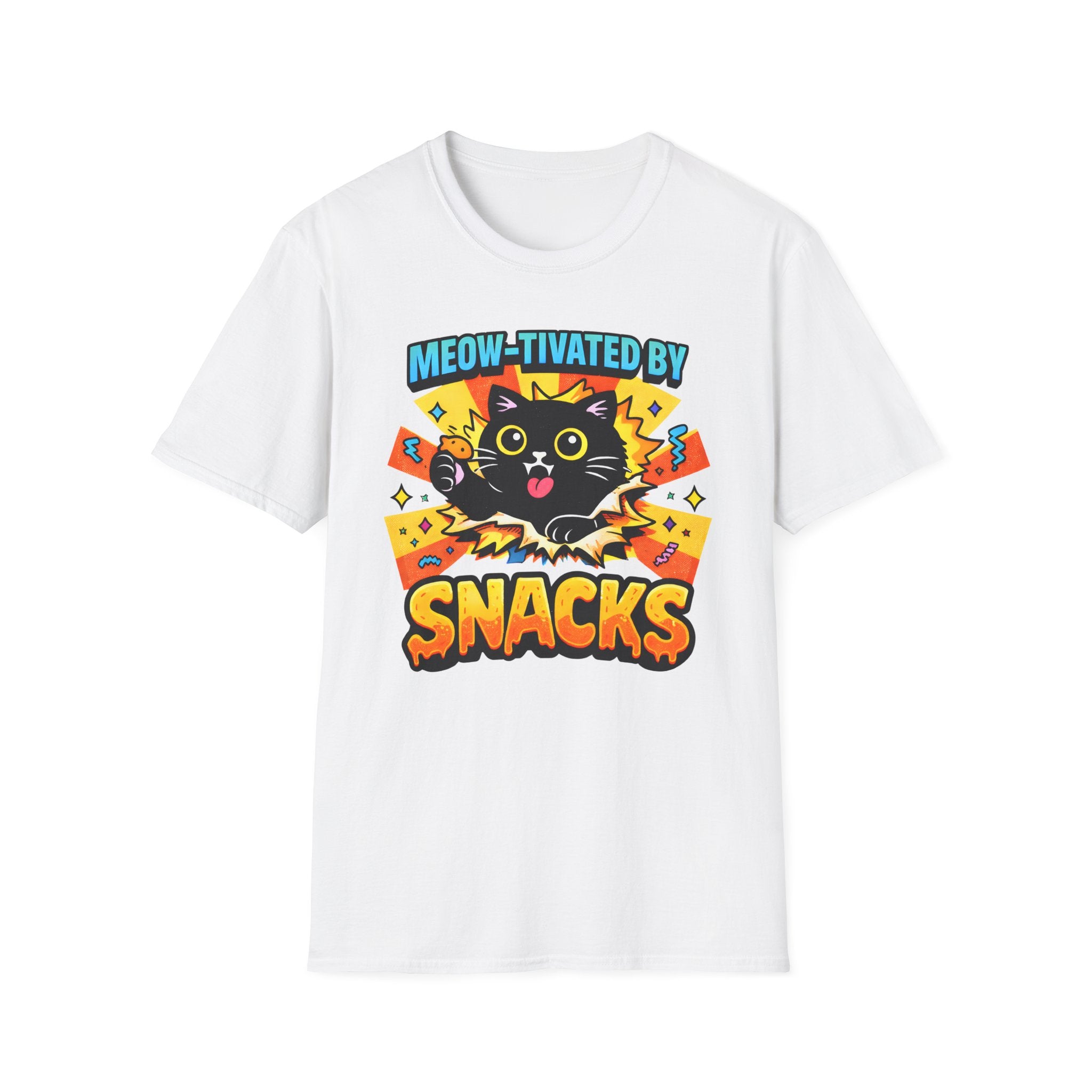 Meow-tivated By Snacks T-Shirt