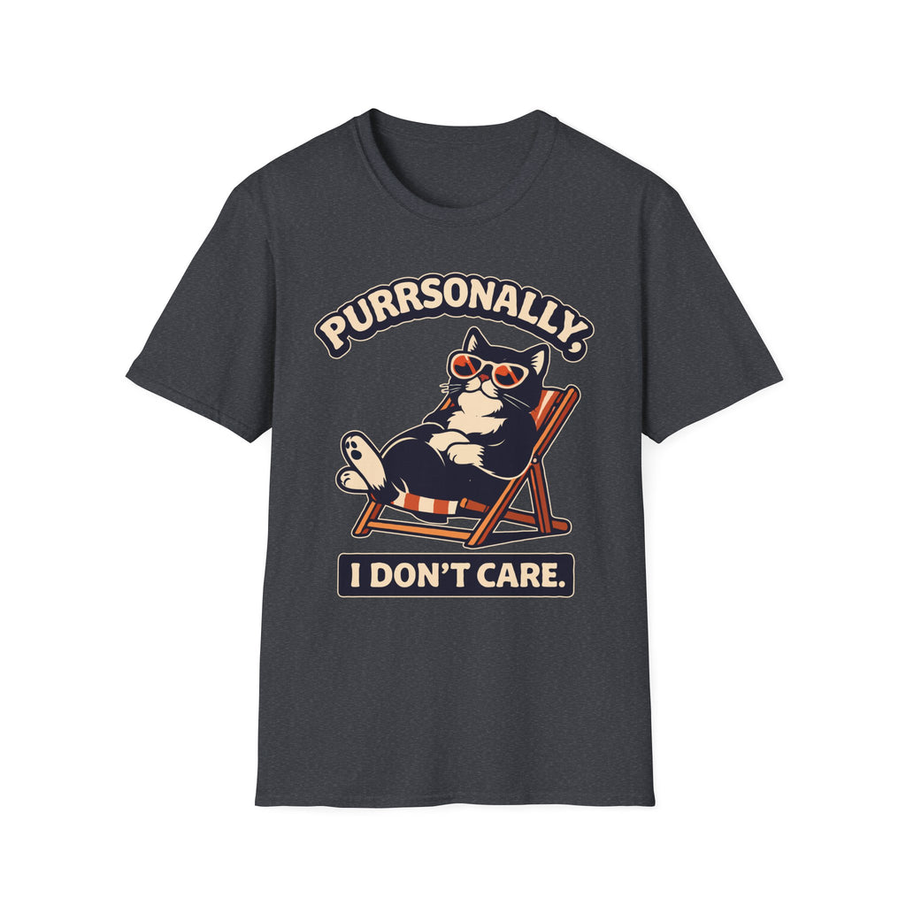 Purrsonaly I Don't Care T-Shirt