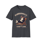 Purrsonaly I Don't Care T-Shirt