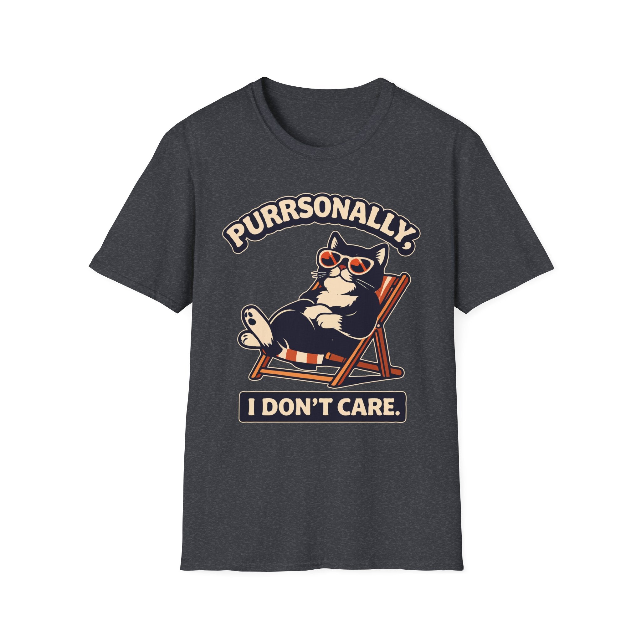 Purrsonaly I Don't Care T-Shirt