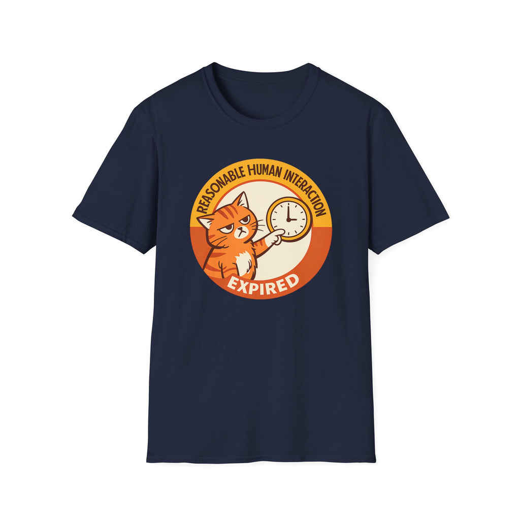 Reasonable Human Interaction Expired T-Shirt