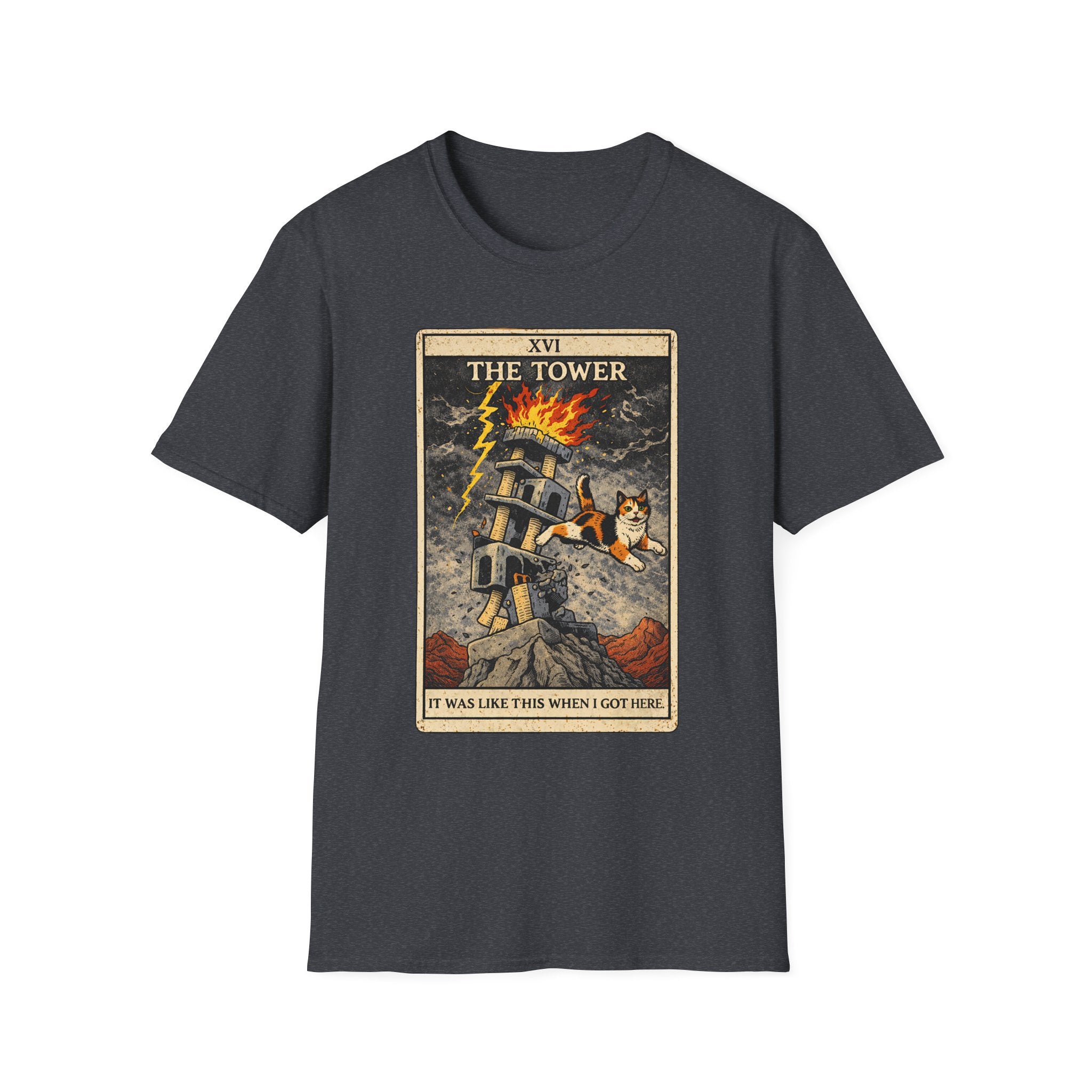 Tarot - The Tower T-Shirt