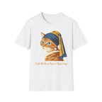 Cat With a Purrrl Earring T-Shirt