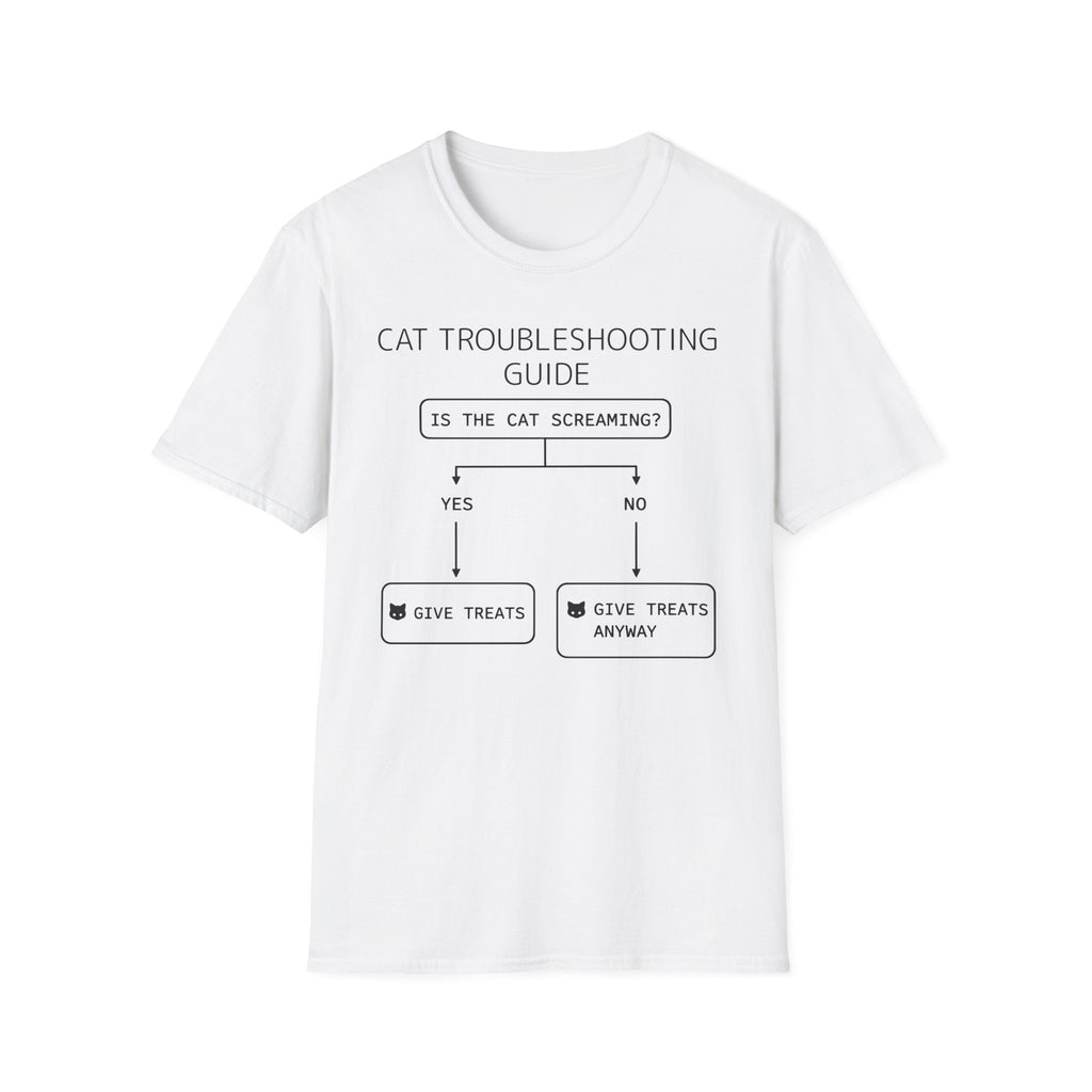 Cat Troubleshooting Guide T-Shirt