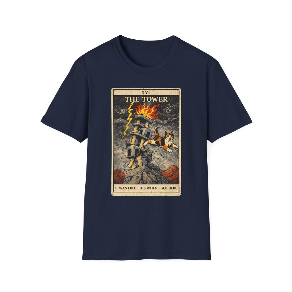 Tarot - The Tower T-Shirt