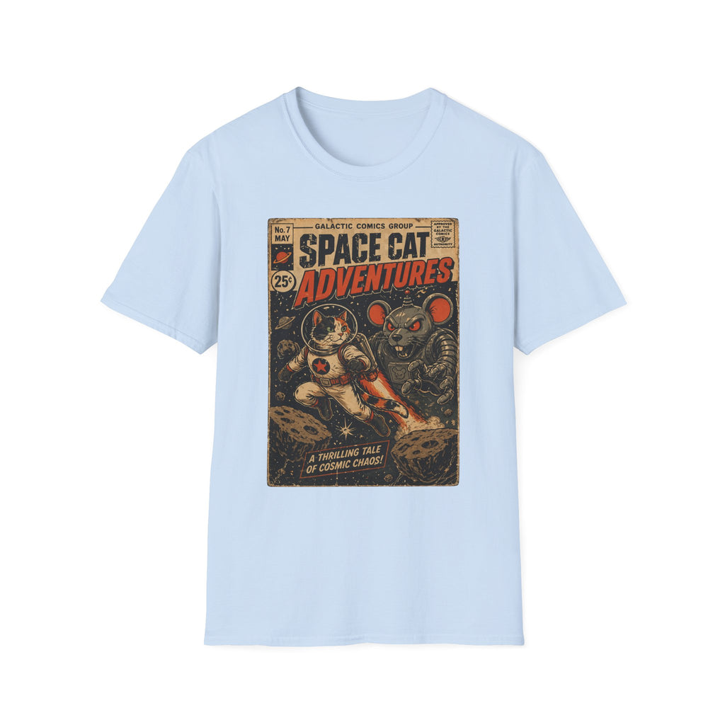 Cat's Pulp Space Stories T-Shirt