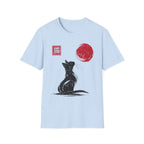Minimalist Sumi-e Cat T-Shirt