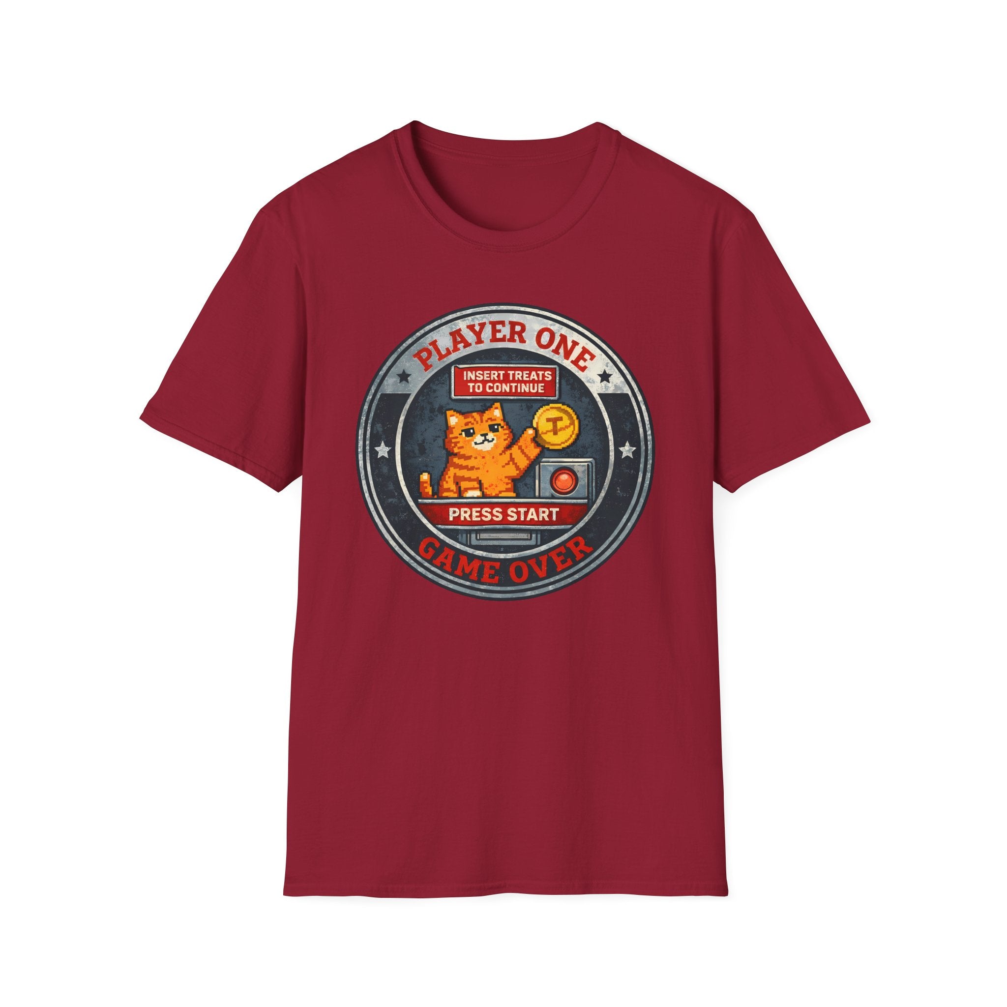 Game Over Insert Treats To Continue T-Shirt