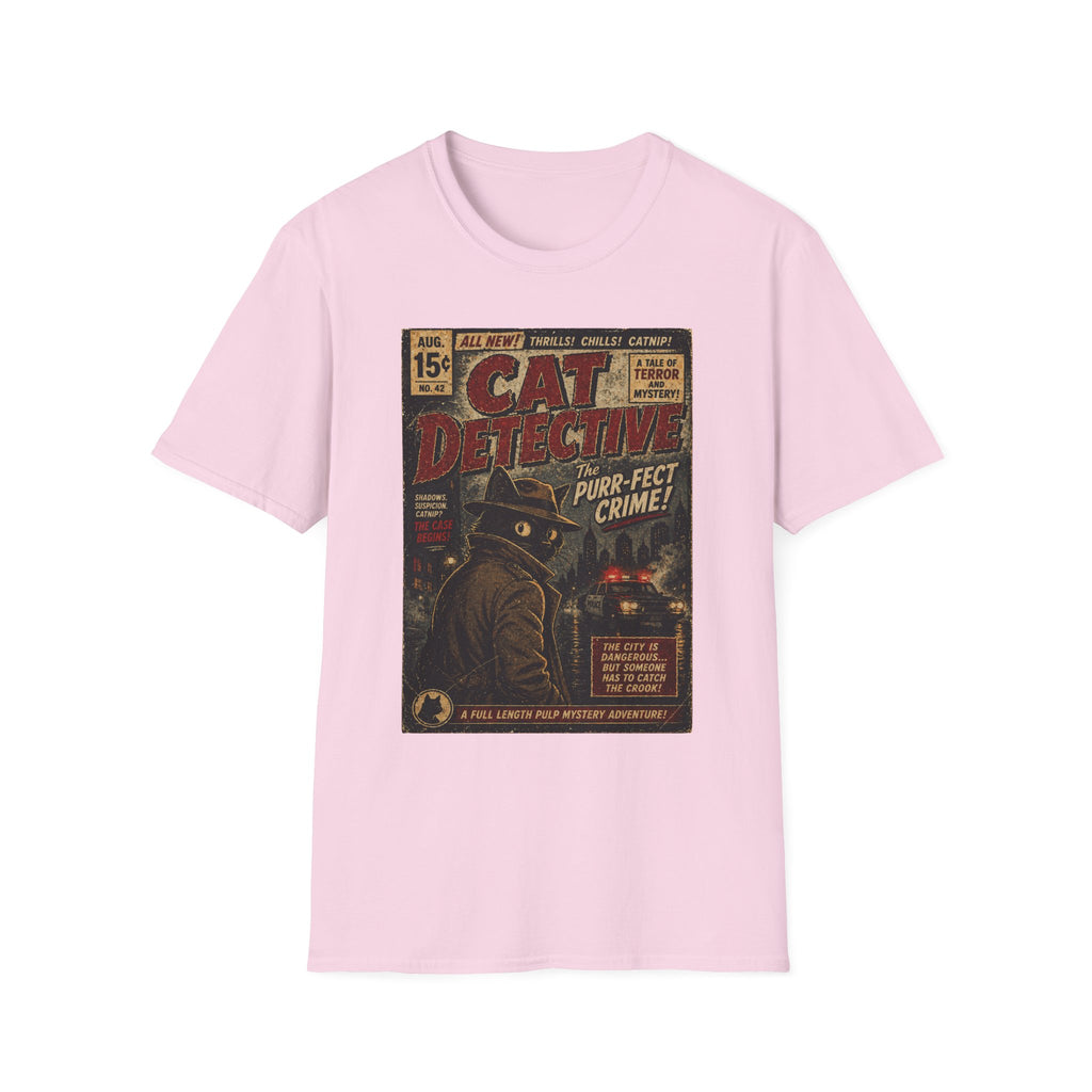 Cat's Pulp Detective Stories T-Shirt