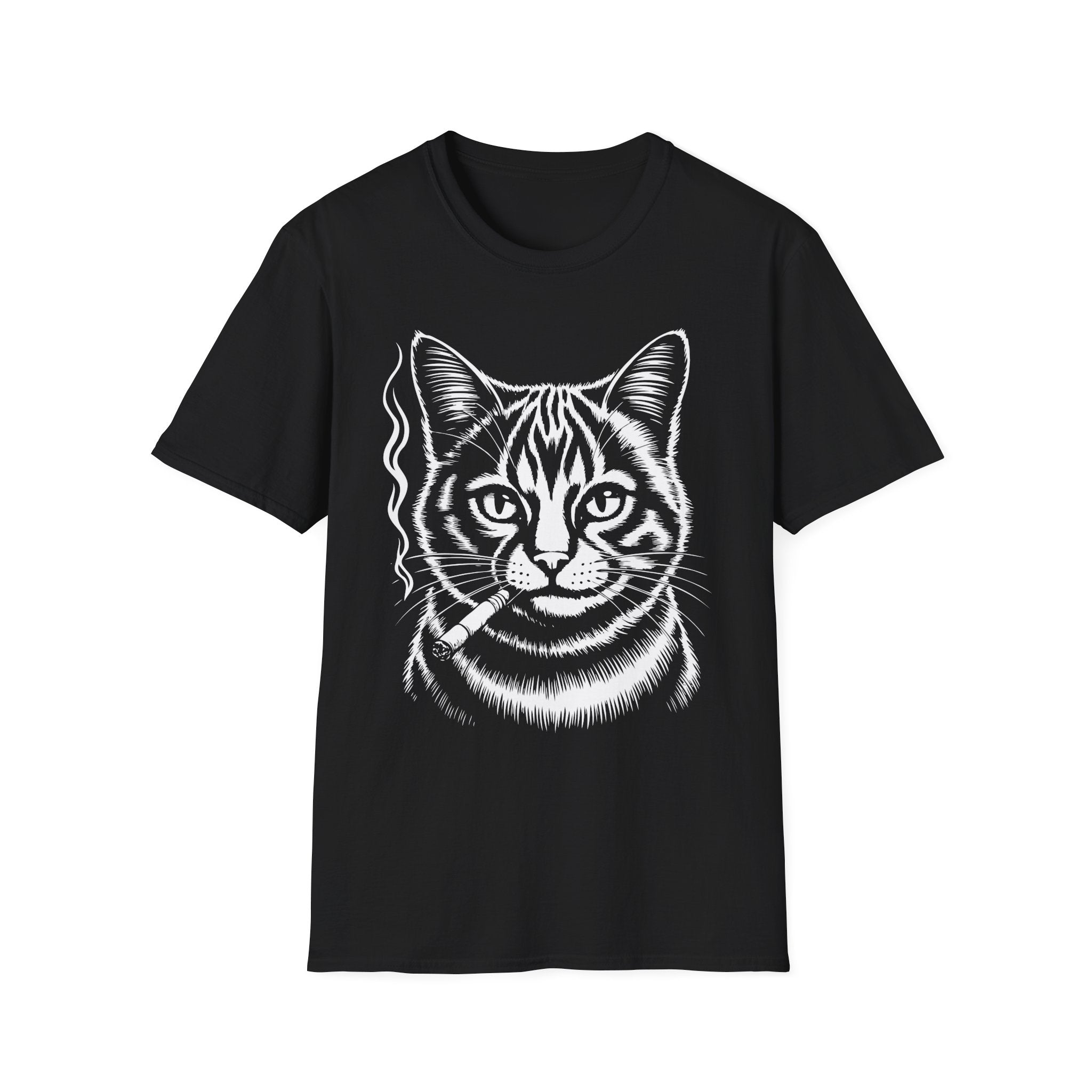 Cat Smoking T-Shirt