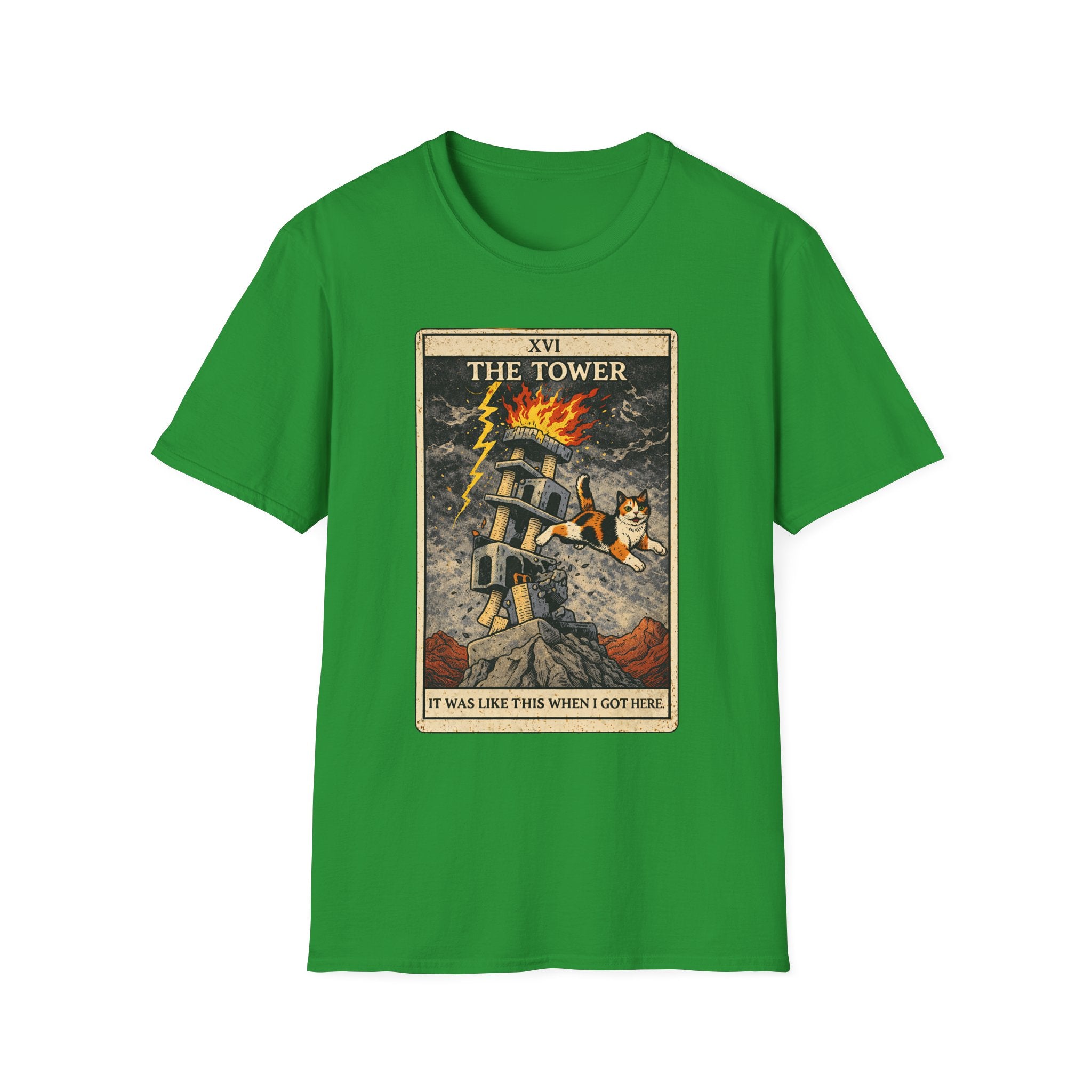 Tarot - The Tower T-Shirt