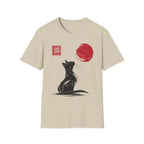 Minimalist Sumi-e Cat T-Shirt
