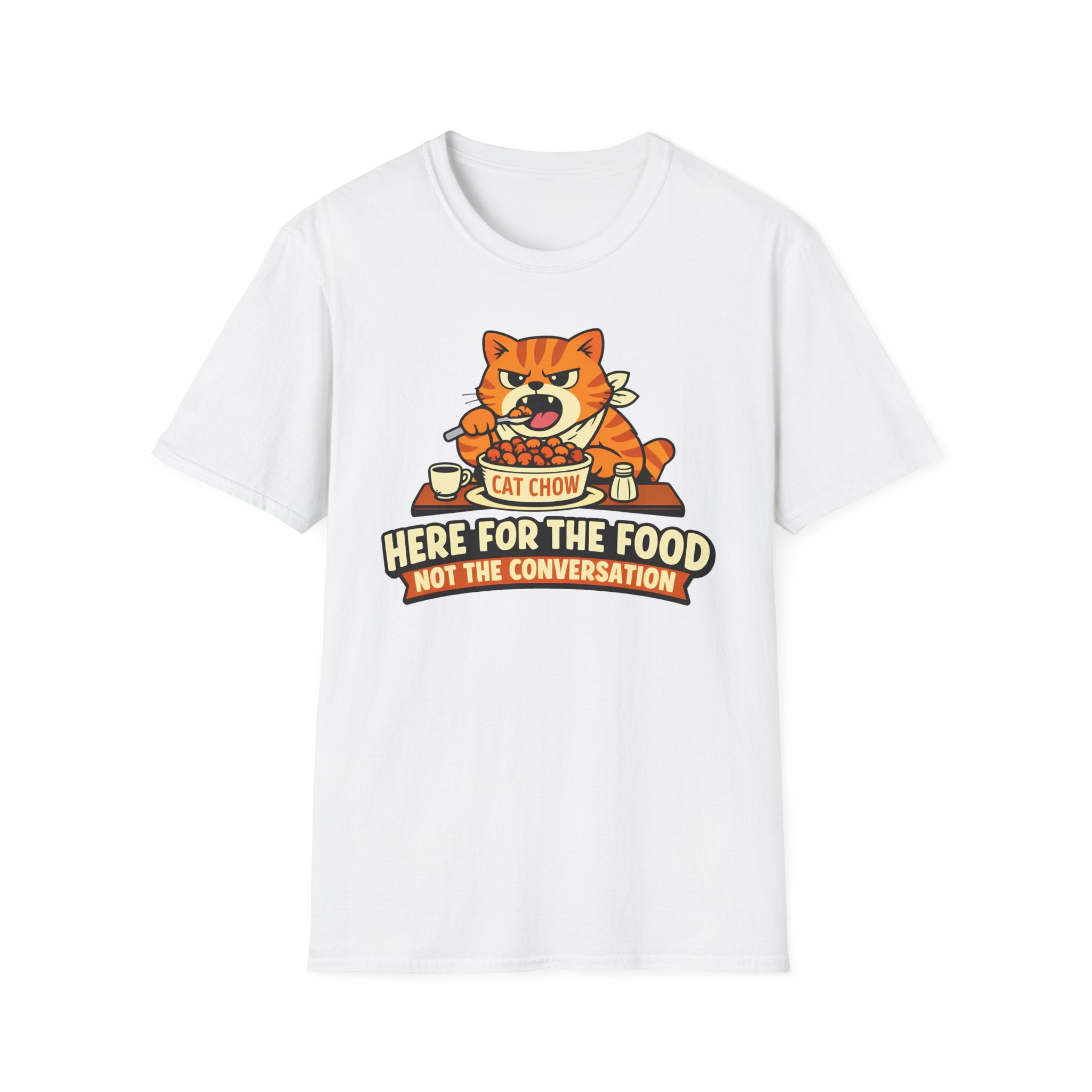 Here for the food, not conversation T-Shirt