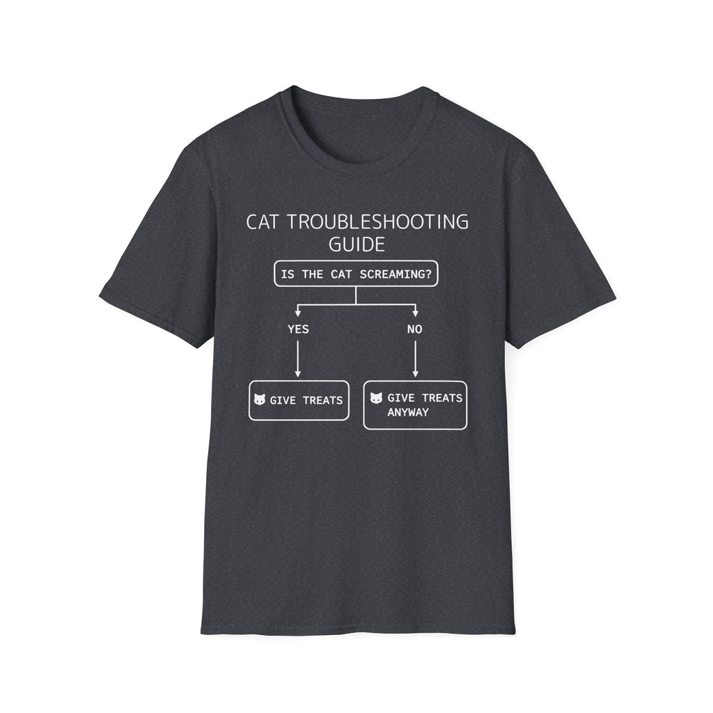 Cat Troubleshooting Guide T-Shirt