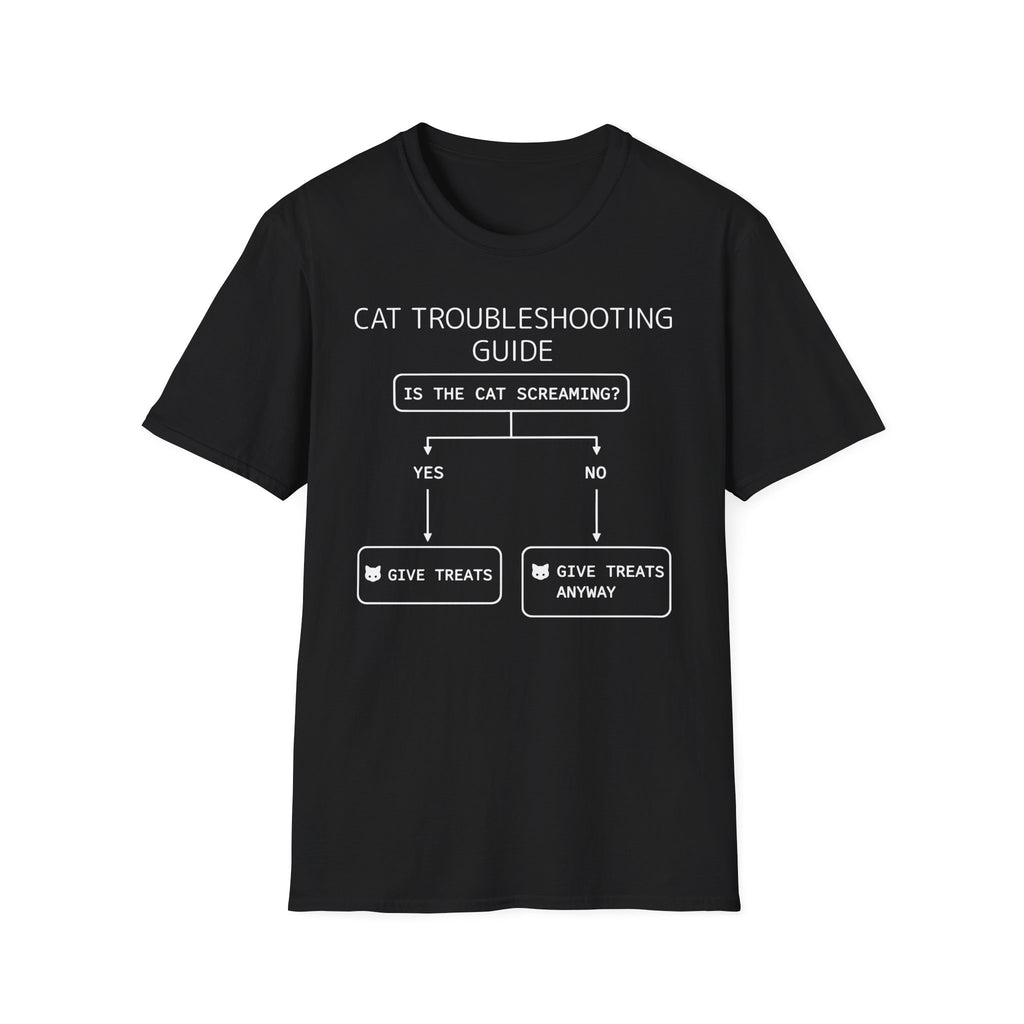 Cat Troubleshooting Guide T-Shirt