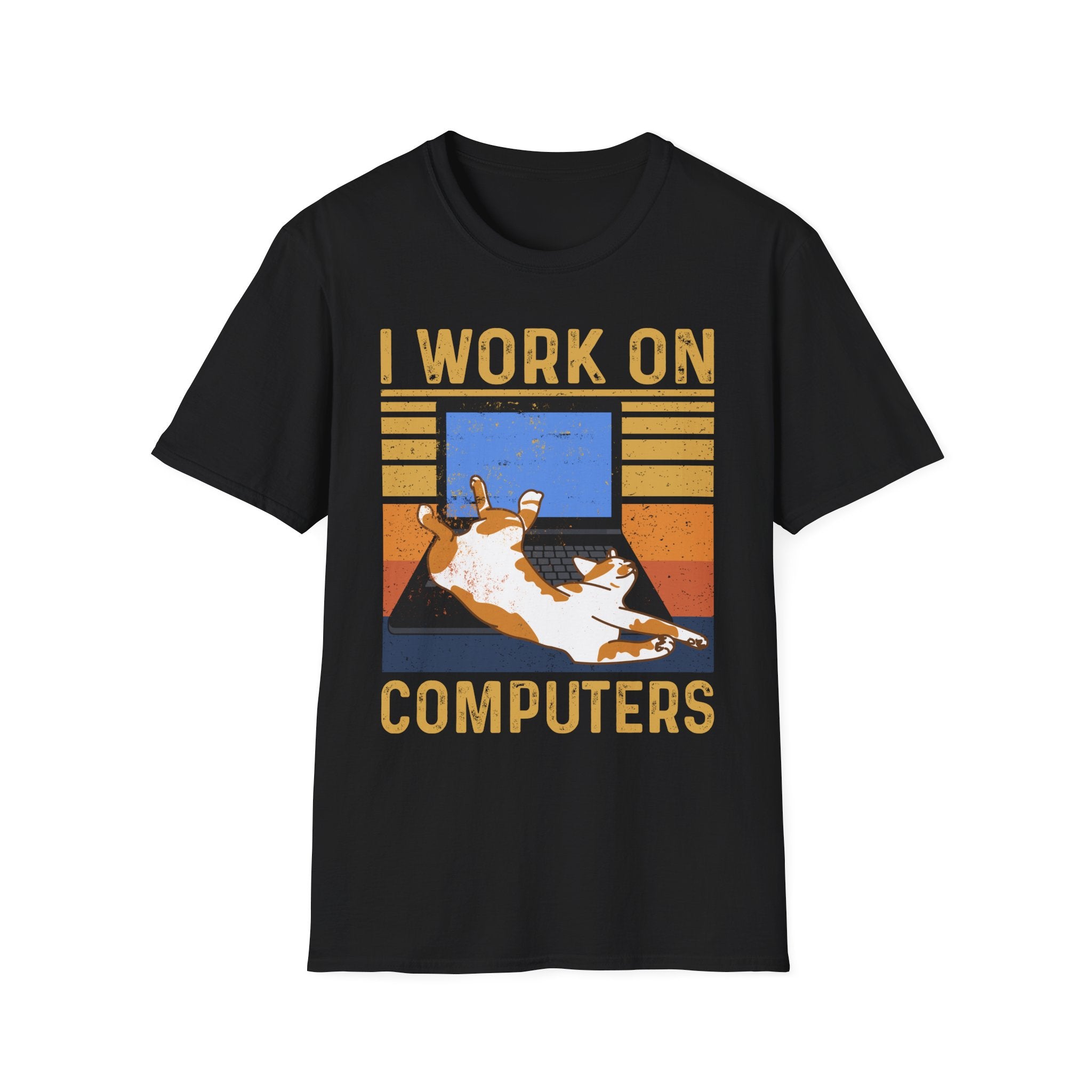 I Work On Computers T-Shirt