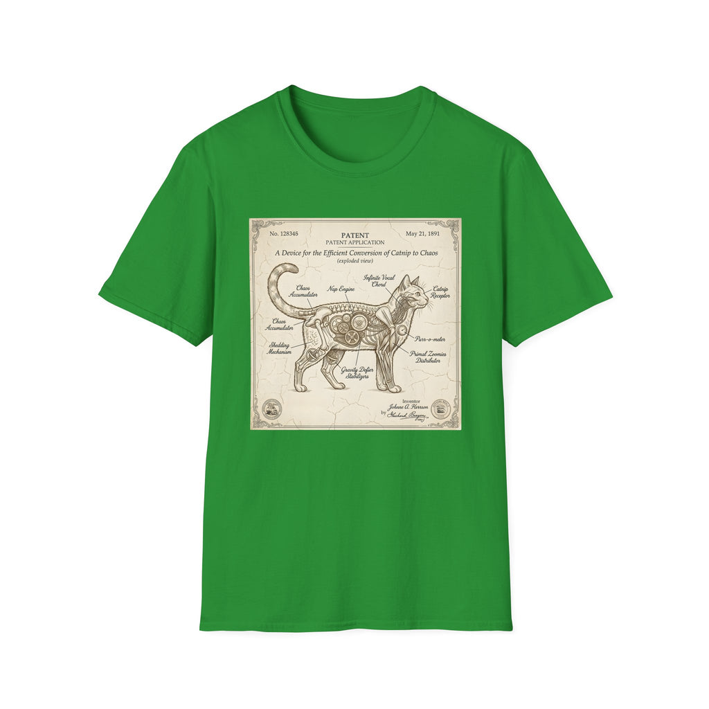 Cat Patent T-Shirt