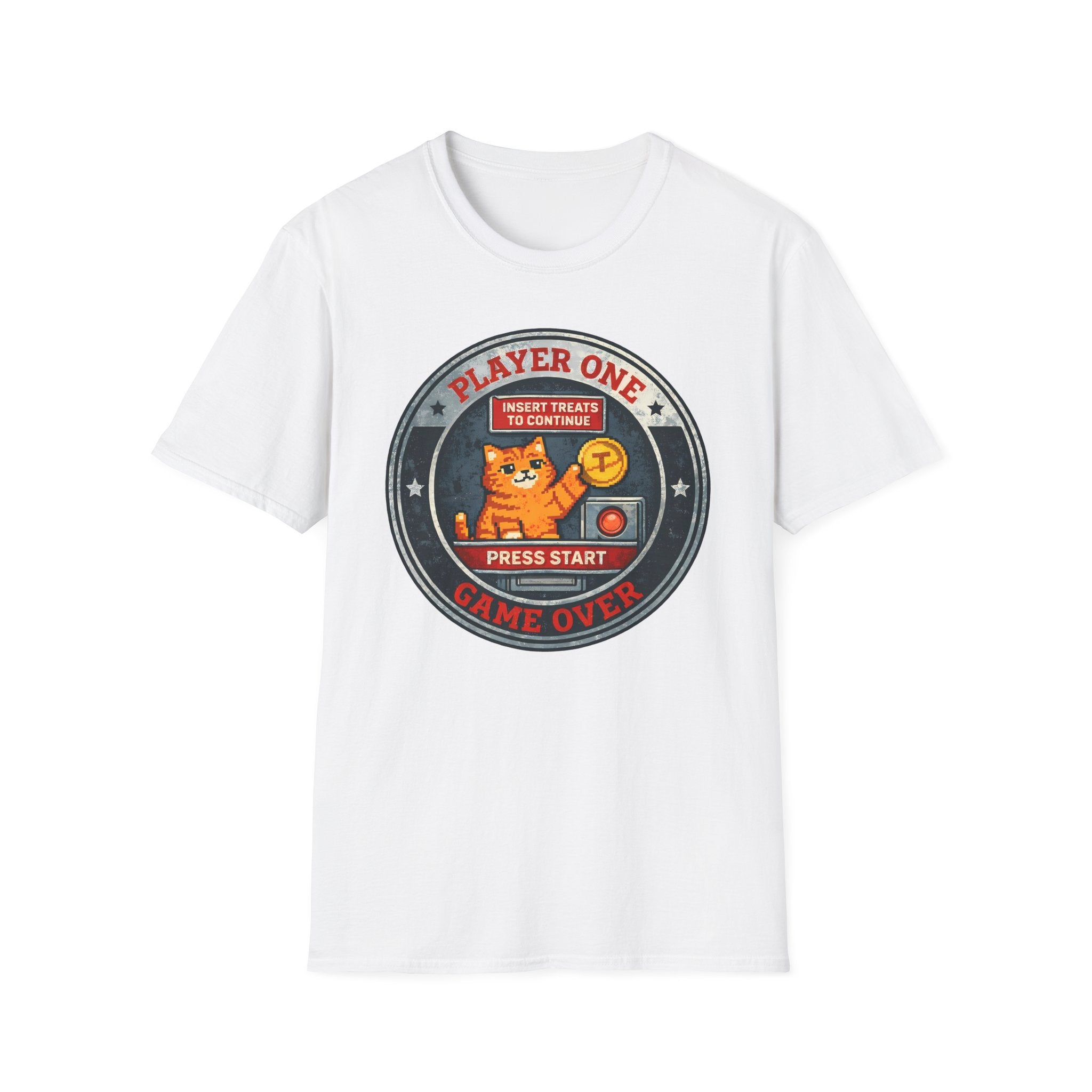 Game Over Insert Treats To Continue T-Shirt
