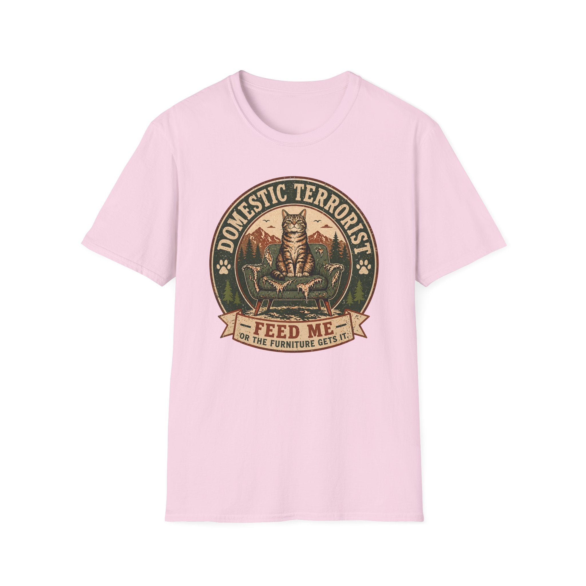 Feed Me Or The Furniture Gets It T-Shirt