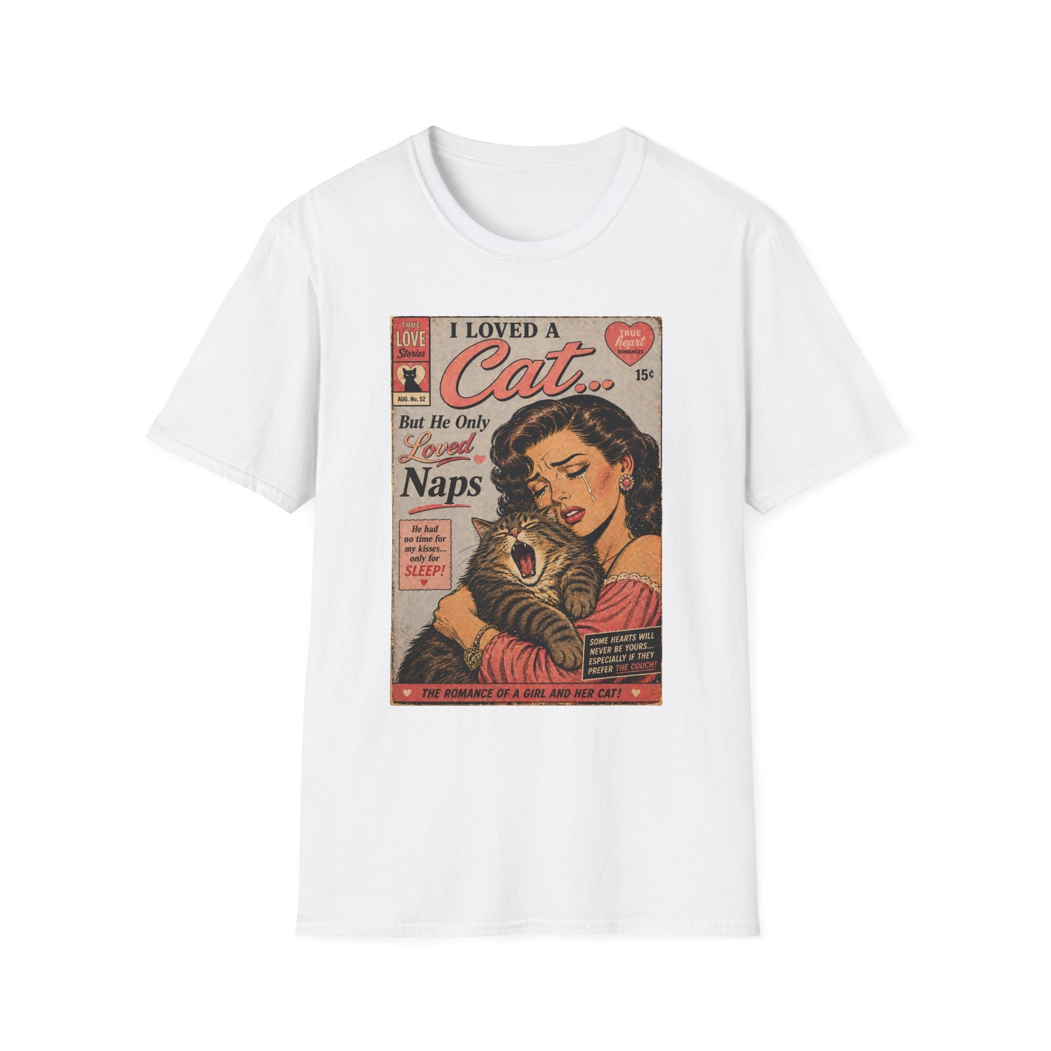 Cat's Pulp Romance Stories T-Shirt