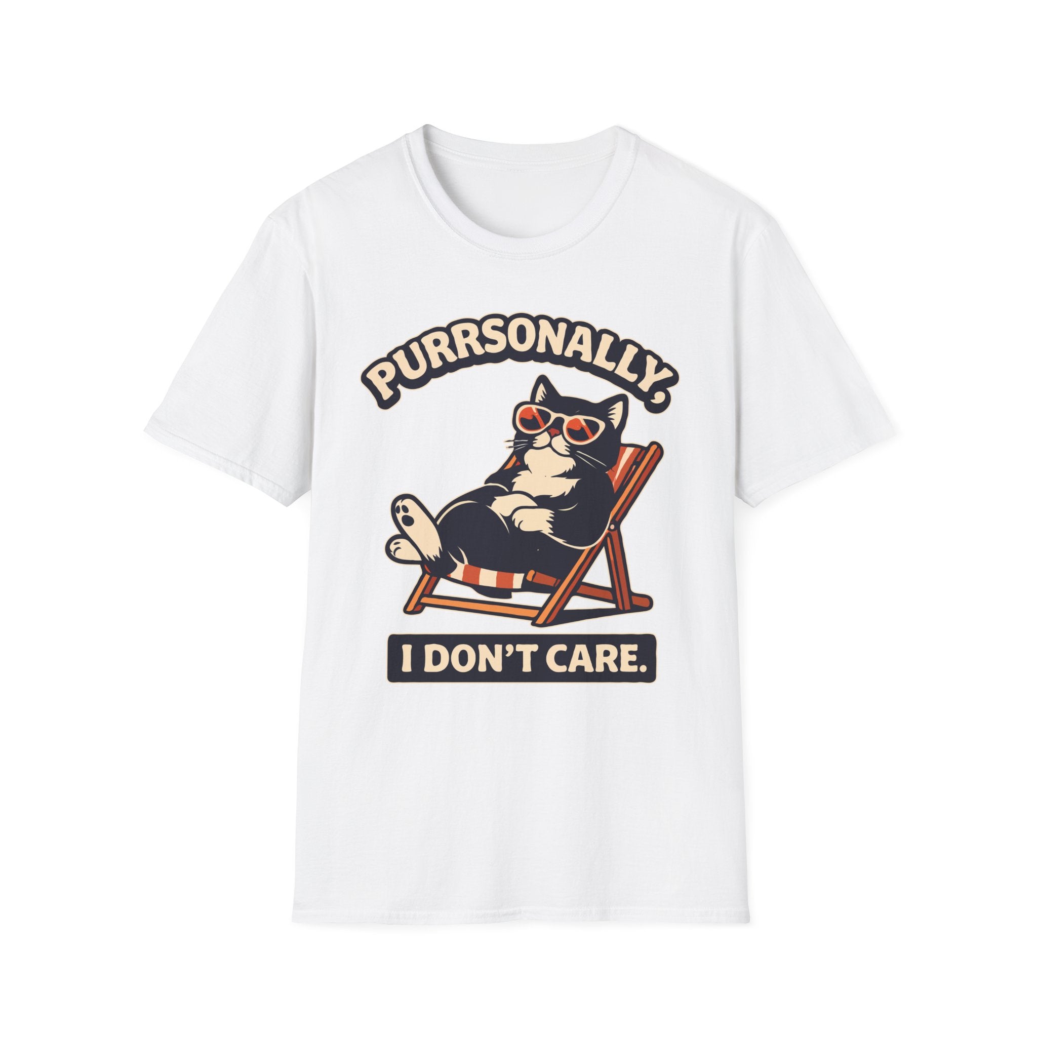 Purrsonaly I Don't Care T-Shirt