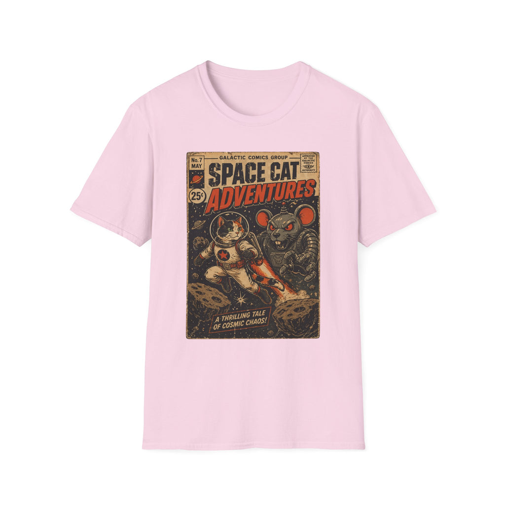 Cat's Pulp Space Stories T-Shirt
