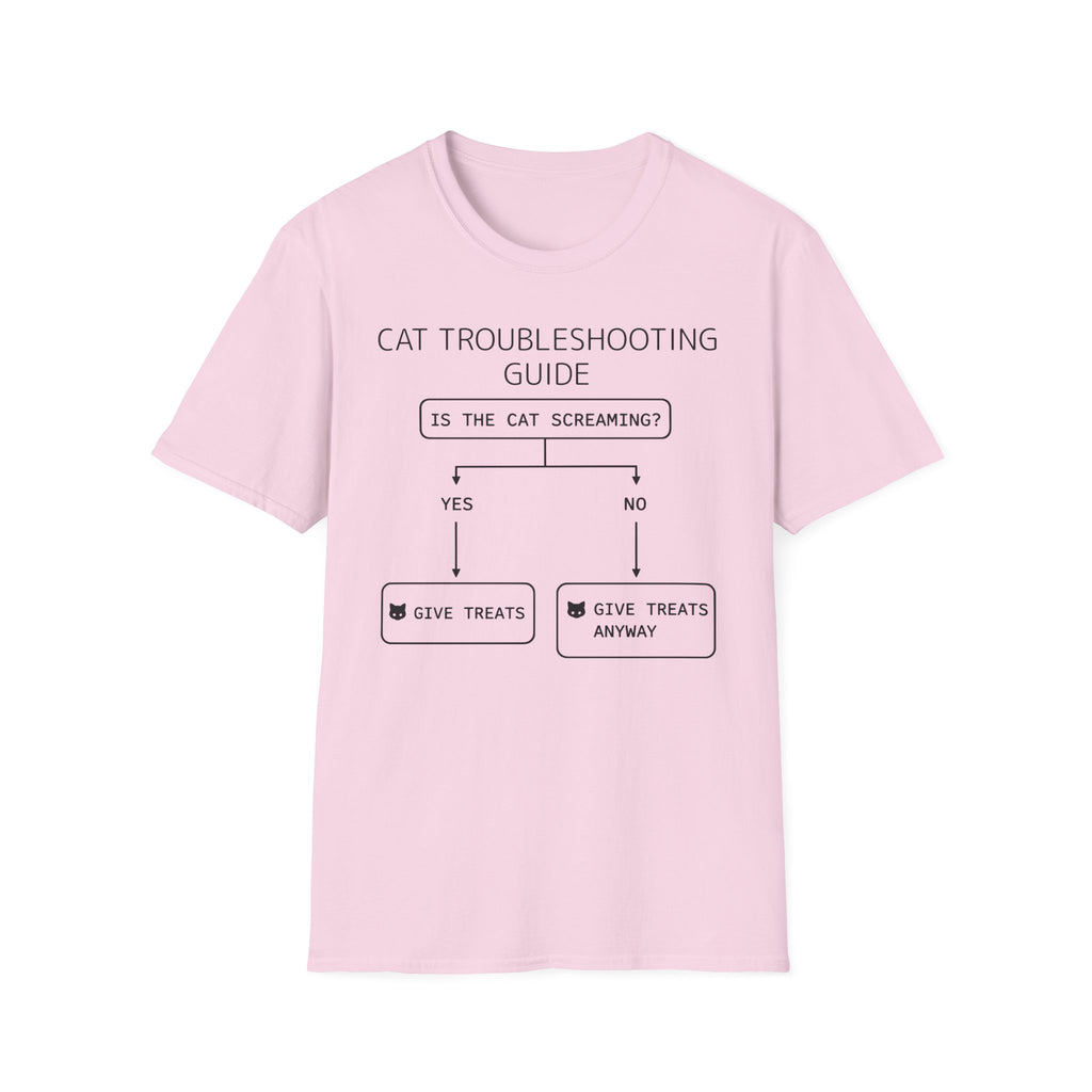 Cat Troubleshooting Guide T-Shirt